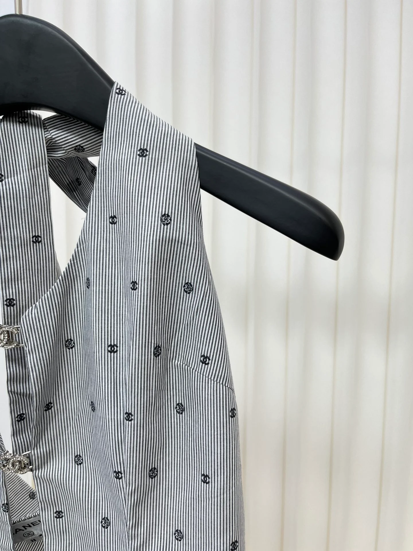 Жаккардовая майка Chanel 2403