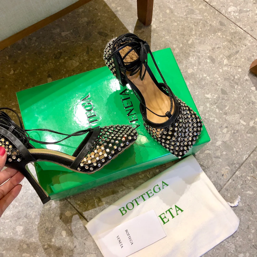 Туфли BV - BV - туфли-лодочки с квадратным носком - туфли на высоком каблуке