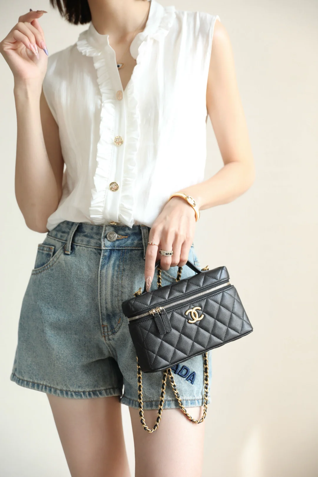 Клатч Chanel 25p-LP Box - черный