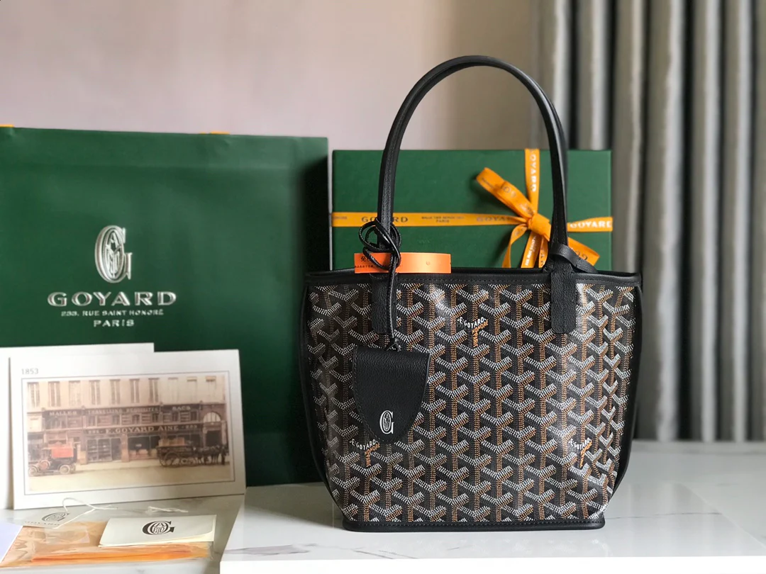 Мини-сумка Goyard Anjou - Коричневый