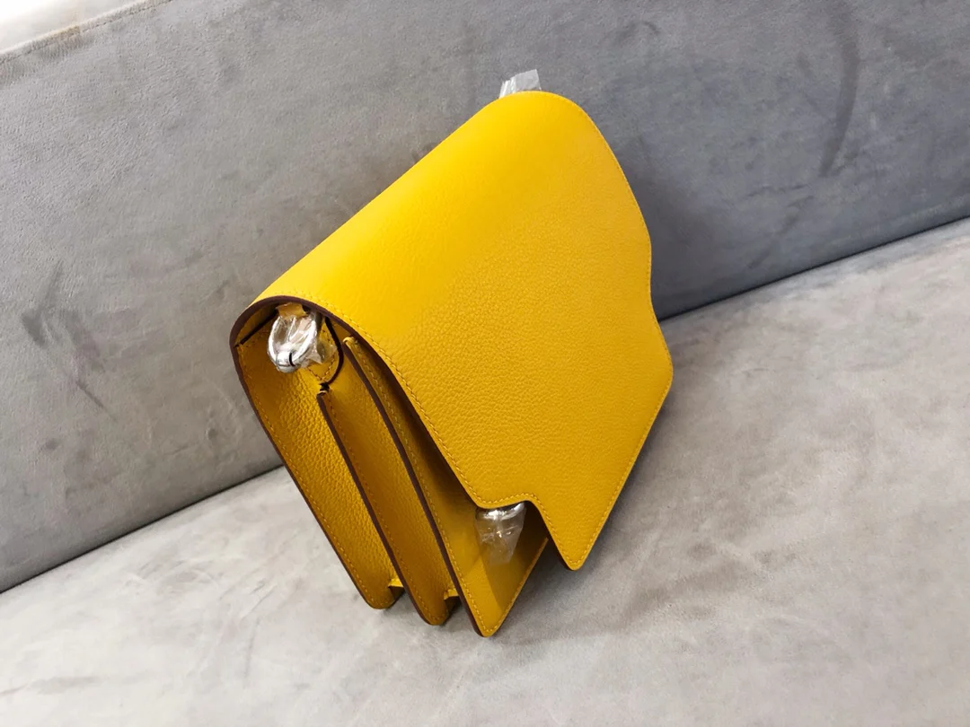 Hermes Roulis 19 Янтарно-желтая серебряная пряжка