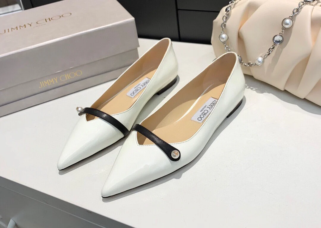 Балетки Jimmy Pearl с пряжкой и острым носком - 2 шт.