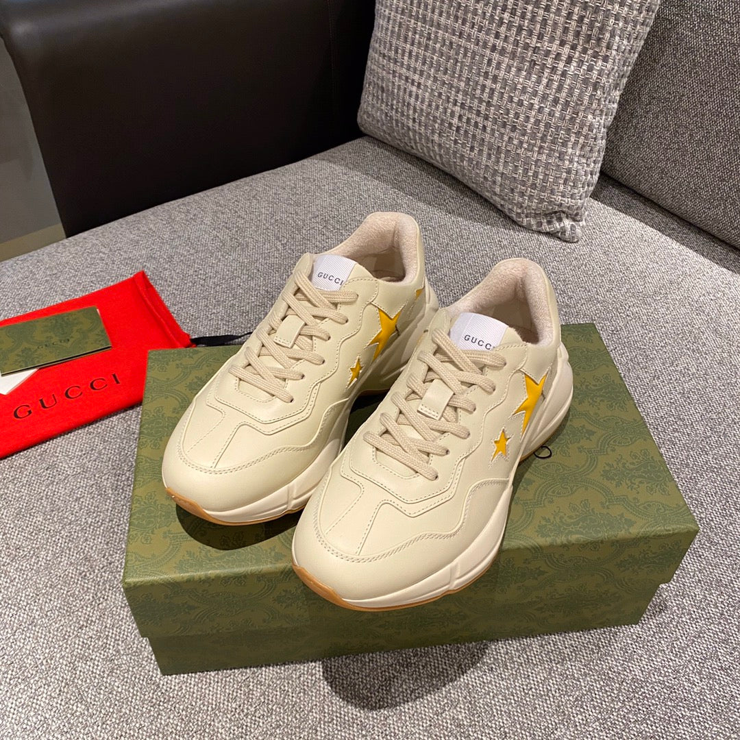 Массивные кроссовки Gucci - унисекс - 21