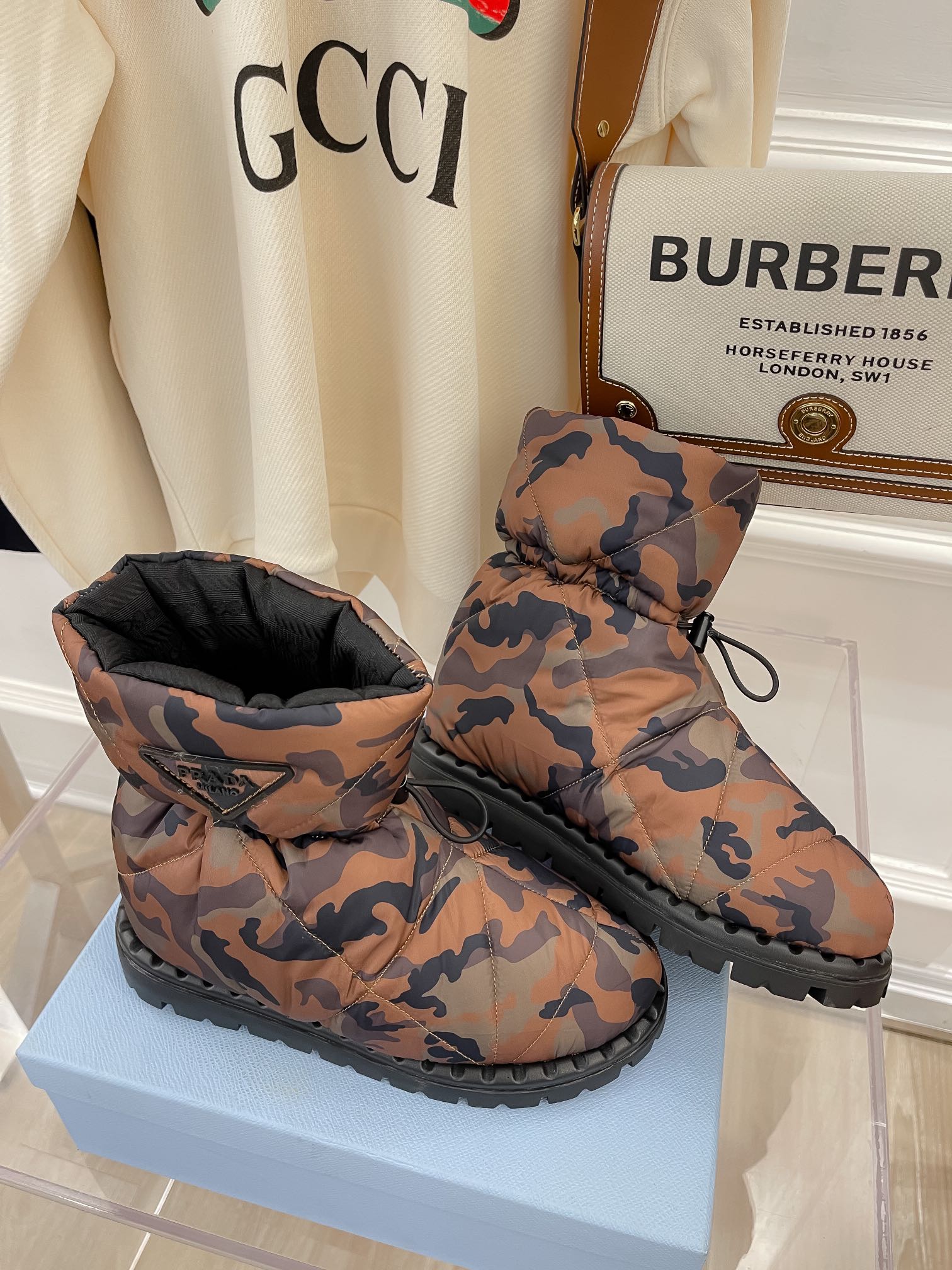 Обувь Prada - Prada - Хит продаж - Пуховые сапоги для снега