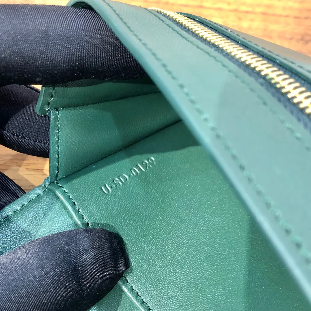 ремешок Celine, большой длинный кошелек, кожа ящерицы, 1