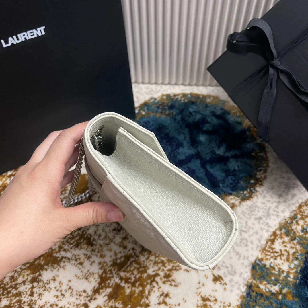 Сумка-конверт YSL с монограммой и икрой, V-образной ромбовидной стёжкой - 3 шт.