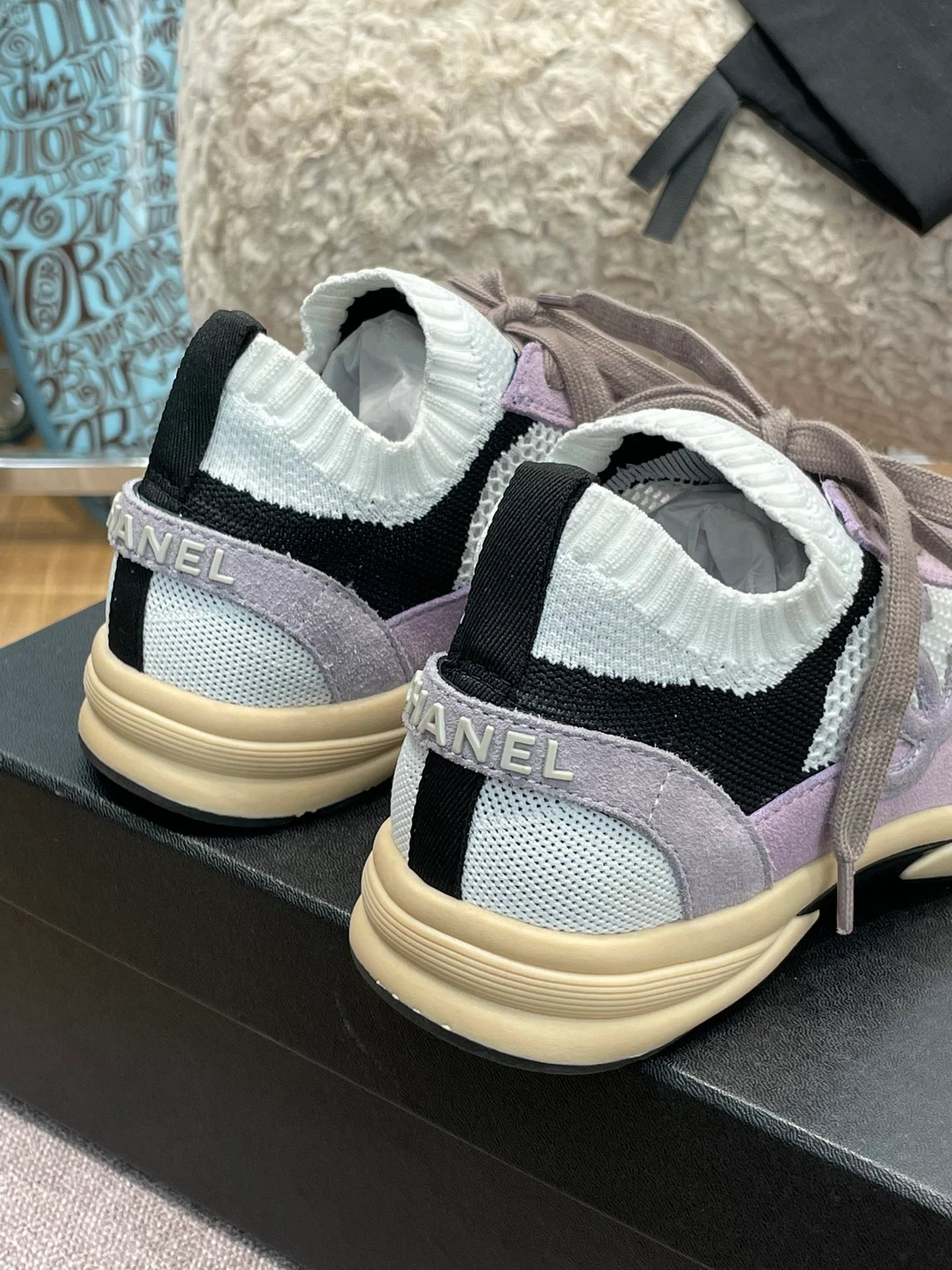 Chanel - Массивные туфли - Кроссовки - 4