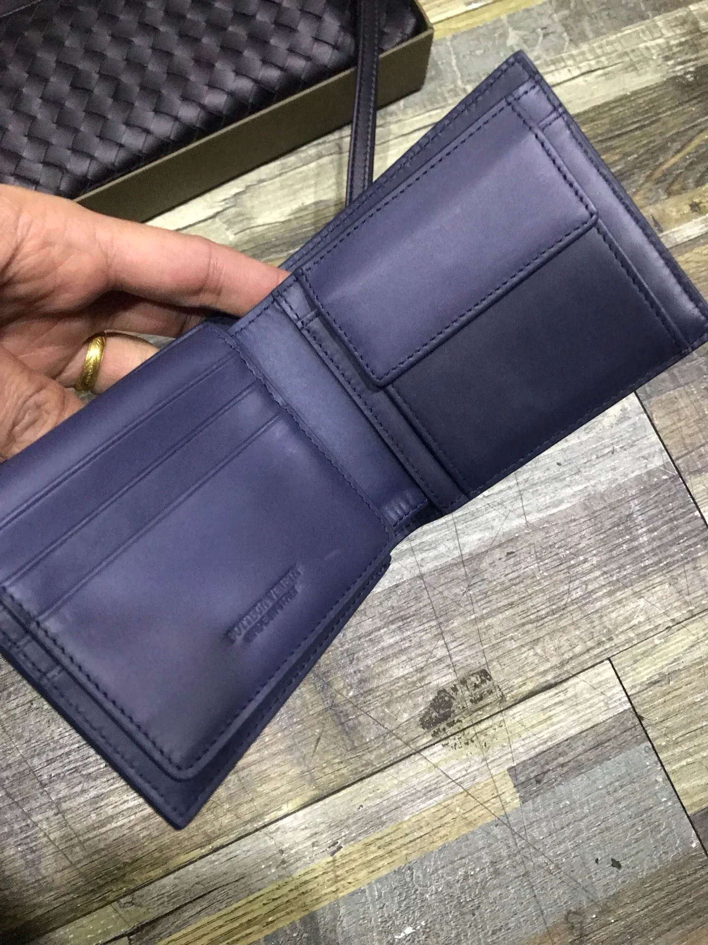 BV 短夹-意大利原厂胎牛皮