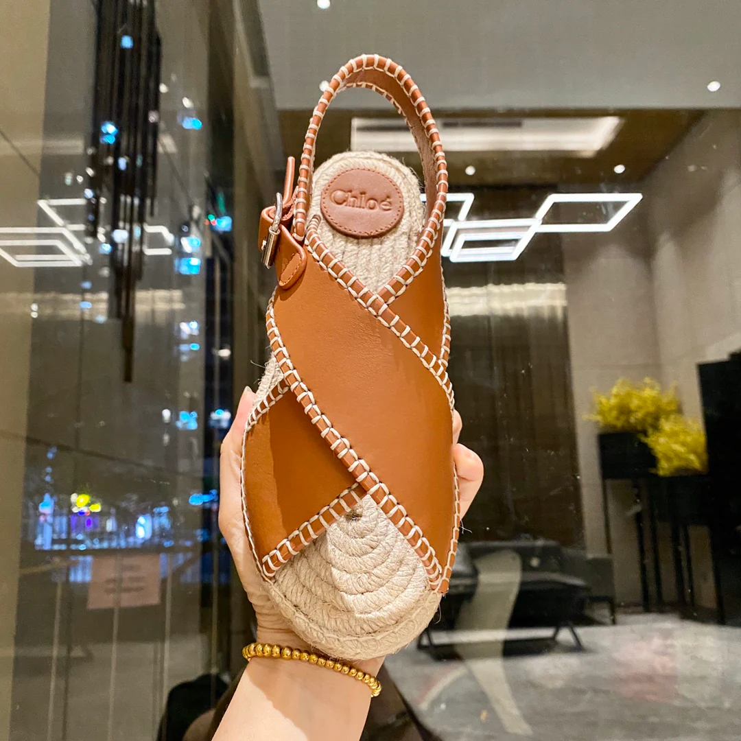 Chloe - Босоножки в римском стиле из кожи через плечо - Размеры 35-40