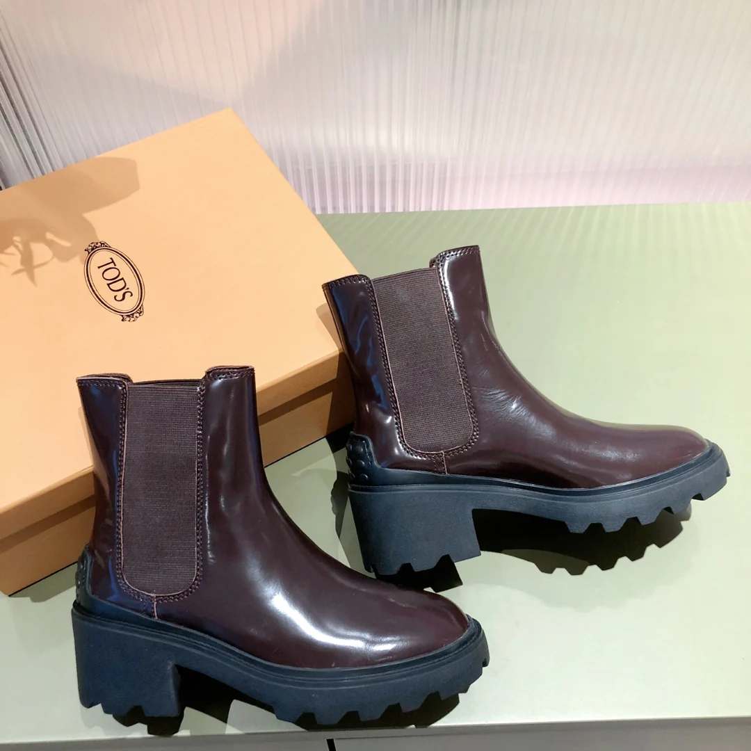 Tods - Ботильоны на низком каблуке