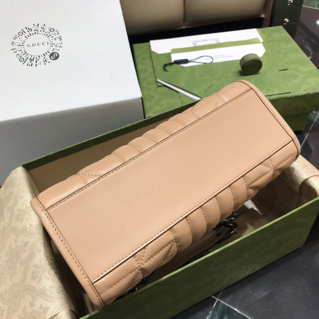 Маленькая сумка для покупок Gucci Marmont Geometric Series