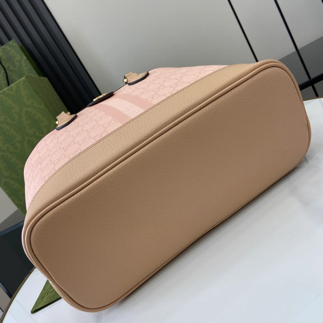 Маленькая сумка-тоут Gucci Ophidia - розовая