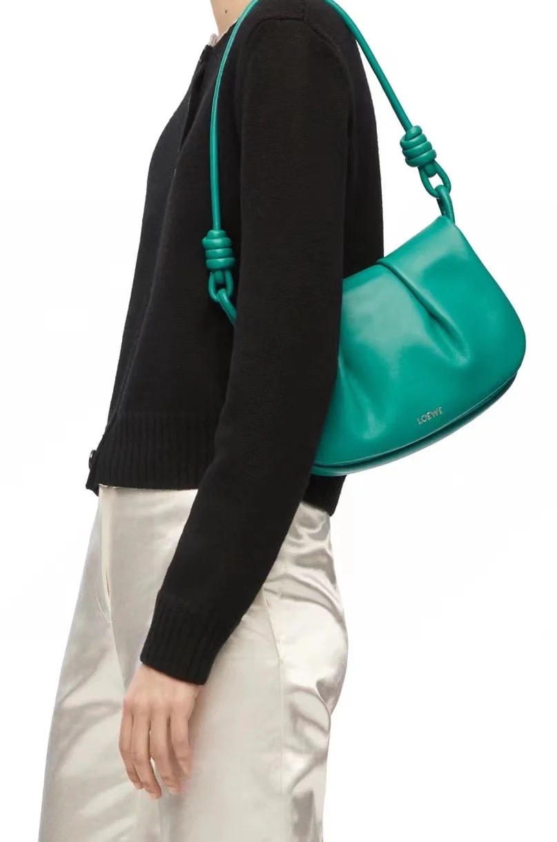 Сумка через плечо Loewe Paseo - изумрудно-зеленая