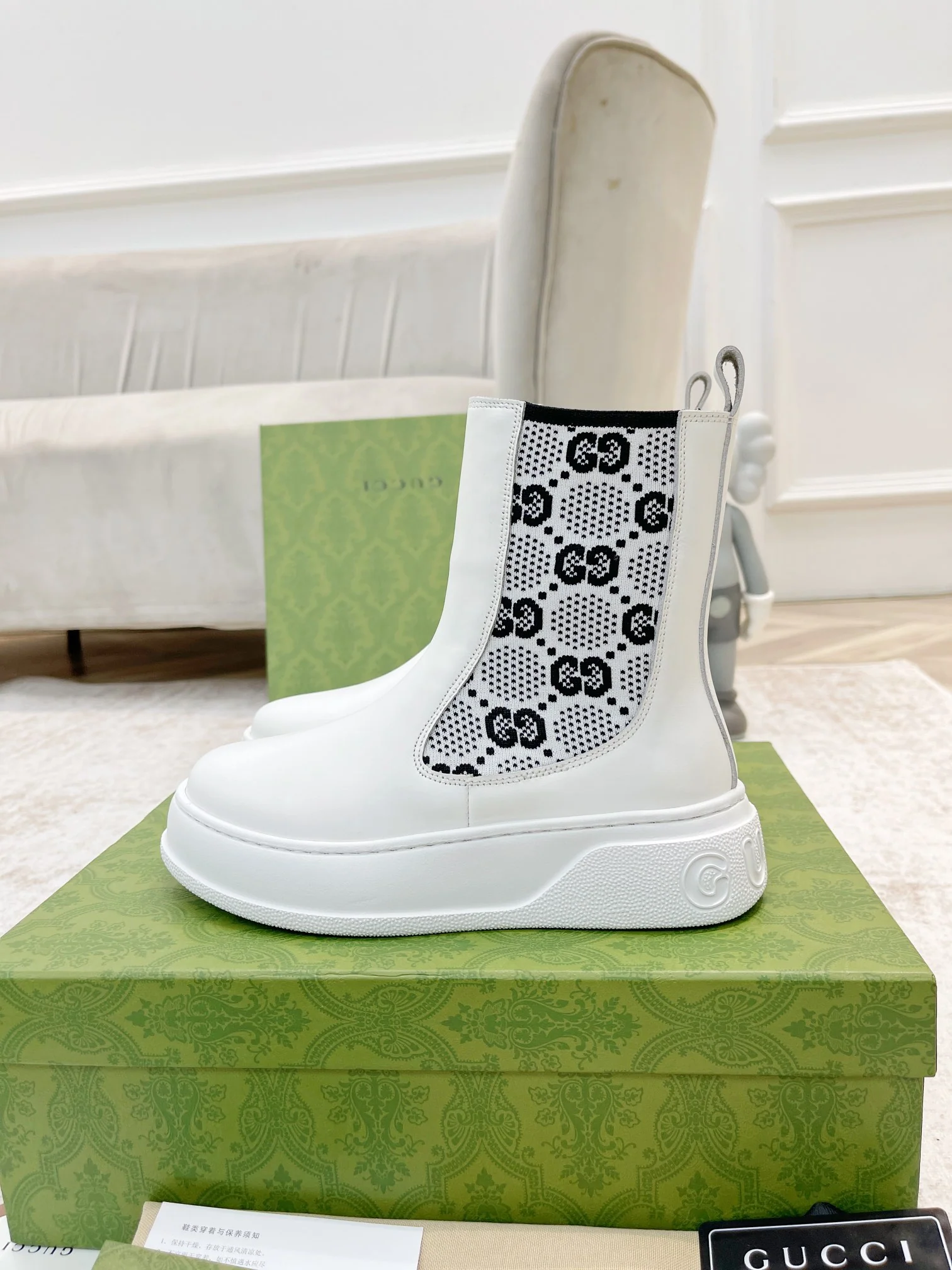 Новинка сезона осень/зима 2022 от Gucci - Ботильоны - 4