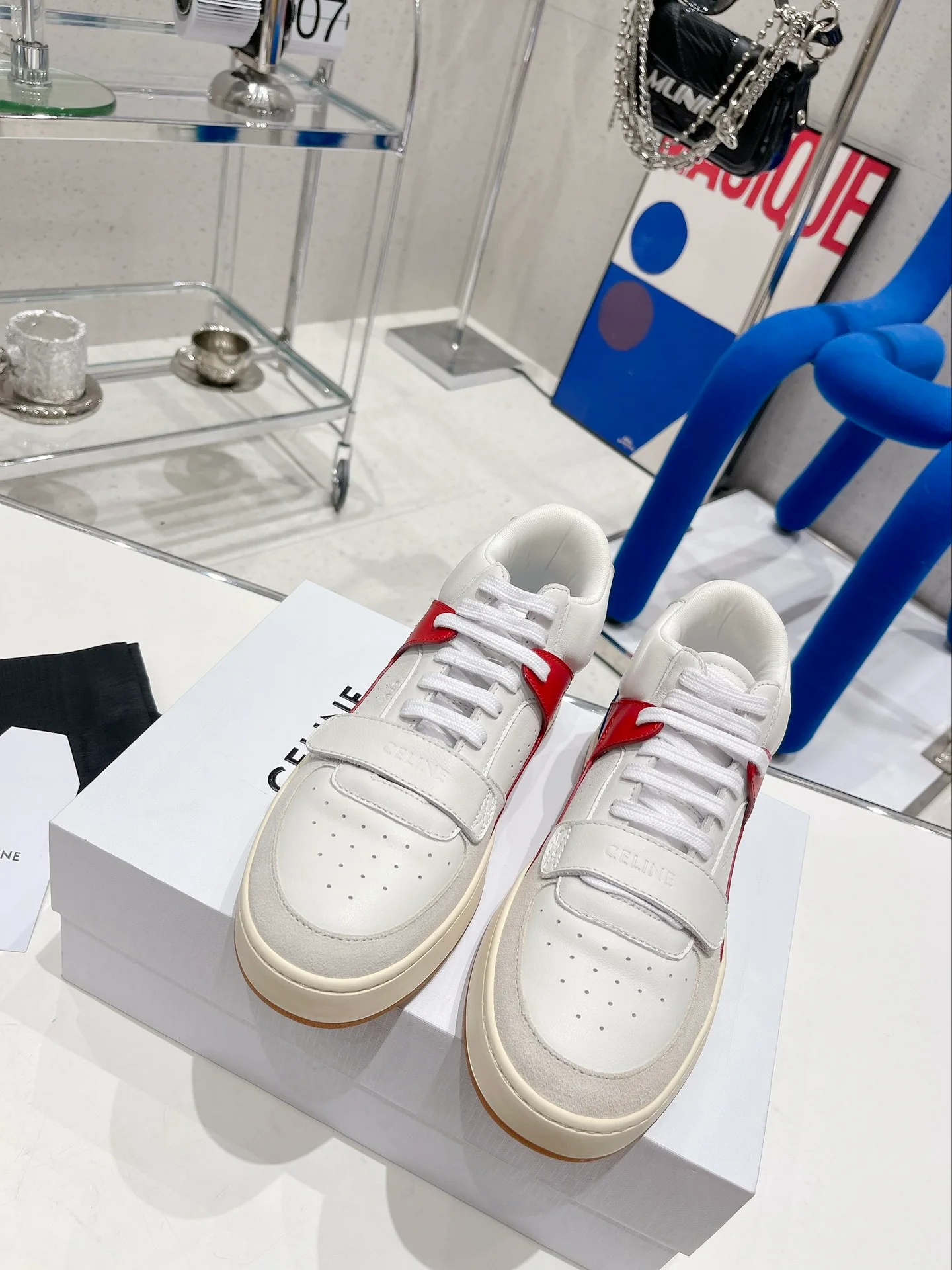 Повседневные туфли Celine с цветовыми блоками - Размеры 35-39-40 (изготовление на заказ) - 1 шт.