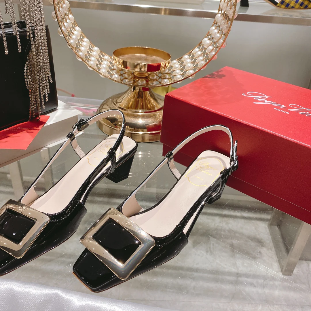 Обувь RV Shoes - Новинка ранней весны 2023 года - Полые сандалии - Черные