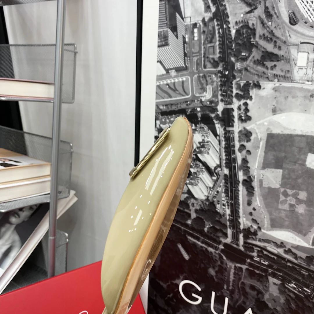 RV-Flat Bottom Hollow Square Toe-Elephant Gray