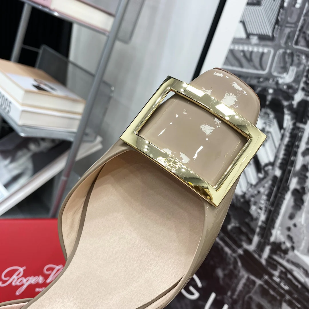 RV-Flat Bottom Hollow Square Top-Khaki Grey