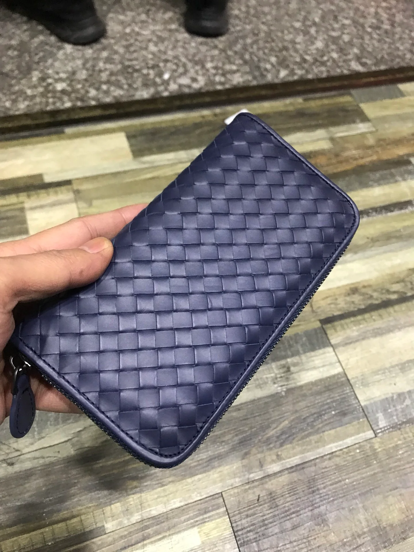 BV 拉链长夹-意大利原厂胎牛皮