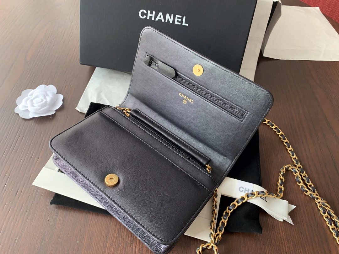Chanel Boy WOC Pearl Collection - Глянцевая кожа - 1