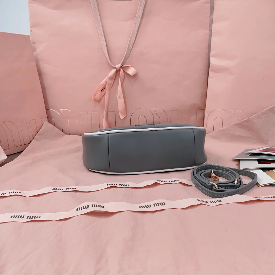 Сумка Miu Miu 5bc125 miuwander - сине-серый