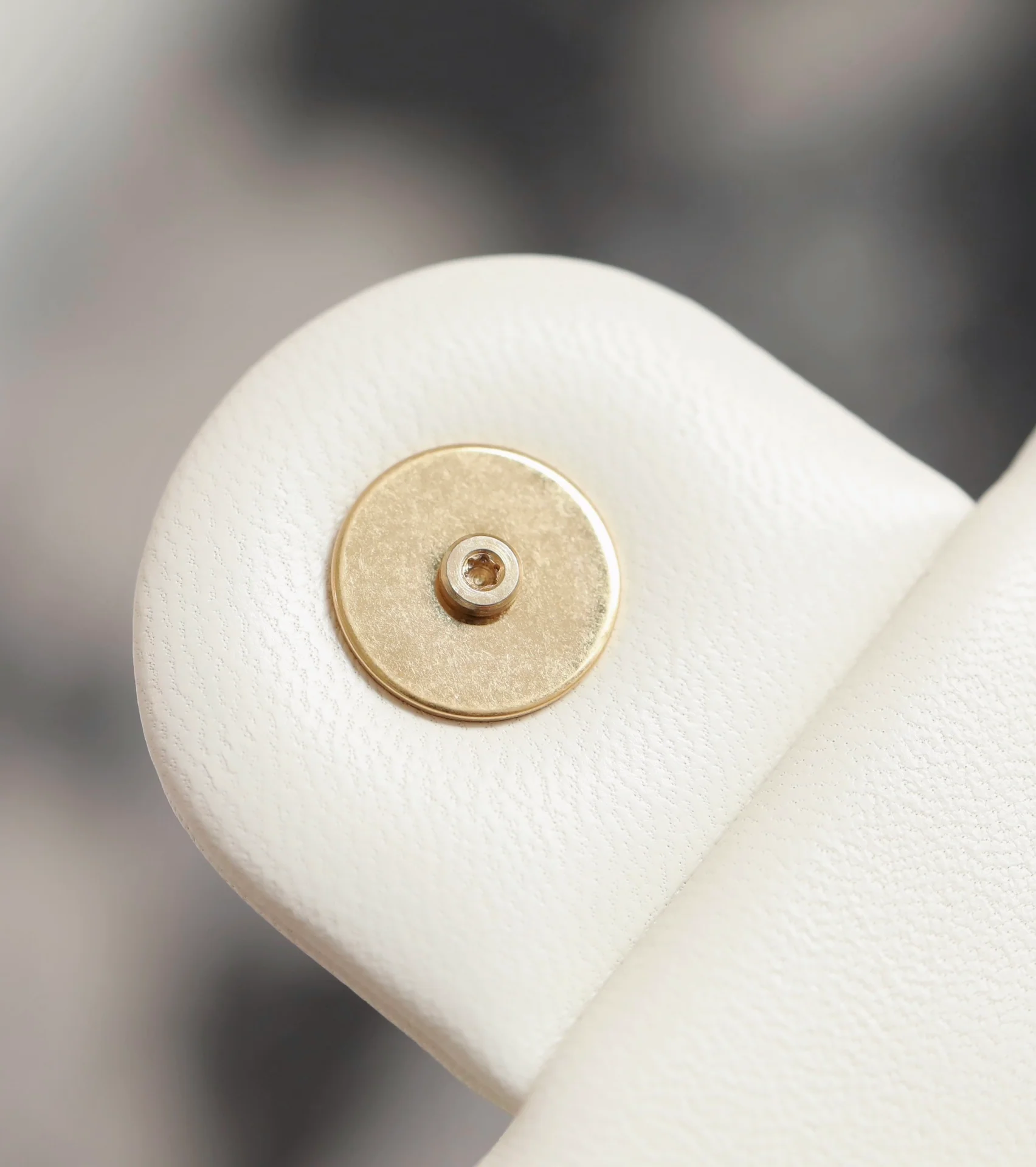 Рюкзак Chanel 25c на завязках - белый