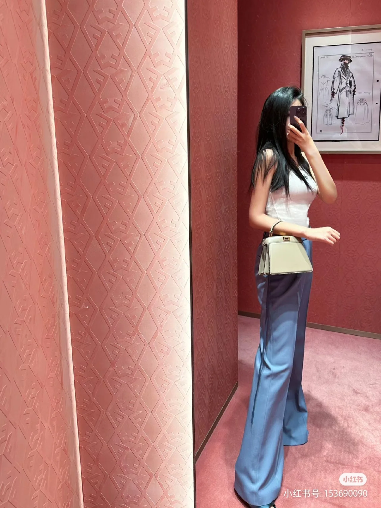 Фото Fendi Peekaboo i-see-u Small Khaki Body