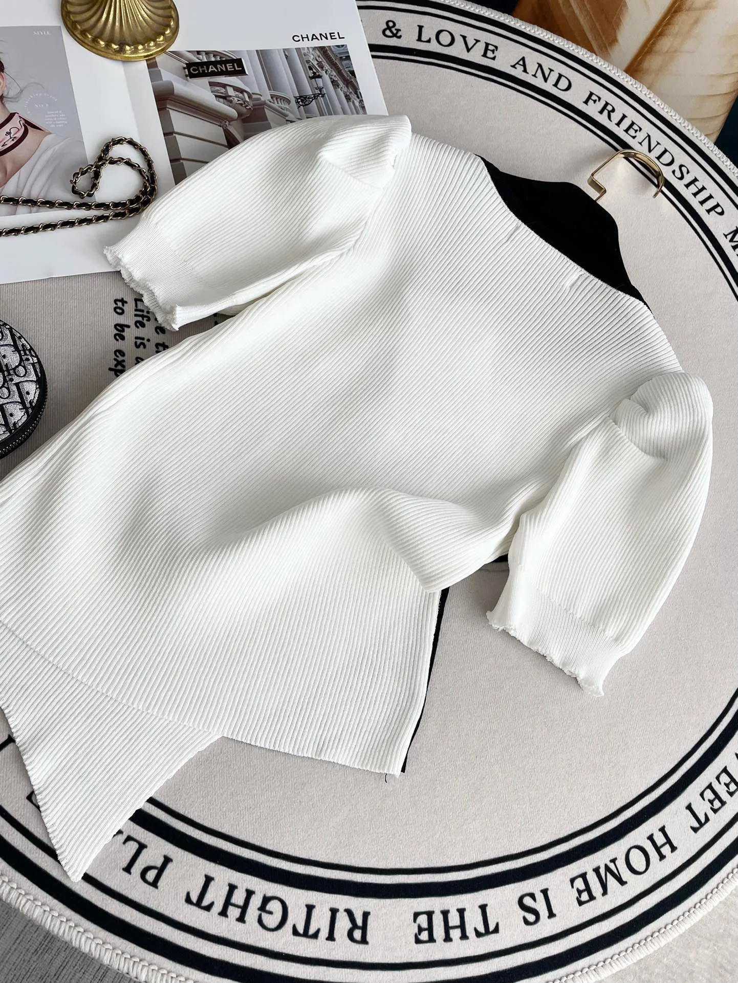 Chanel - 2403 - Вязаный свитер в стиле 