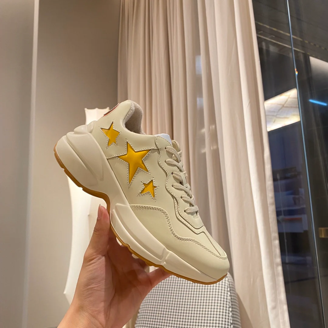 Массивные кроссовки Gucci - унисекс - 21