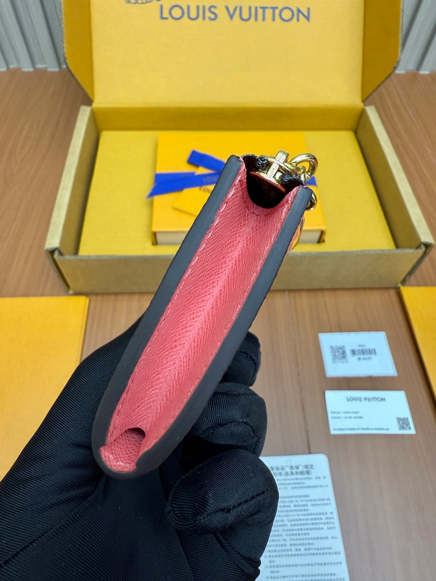 Кошелек LV-m14529 из цельной стали