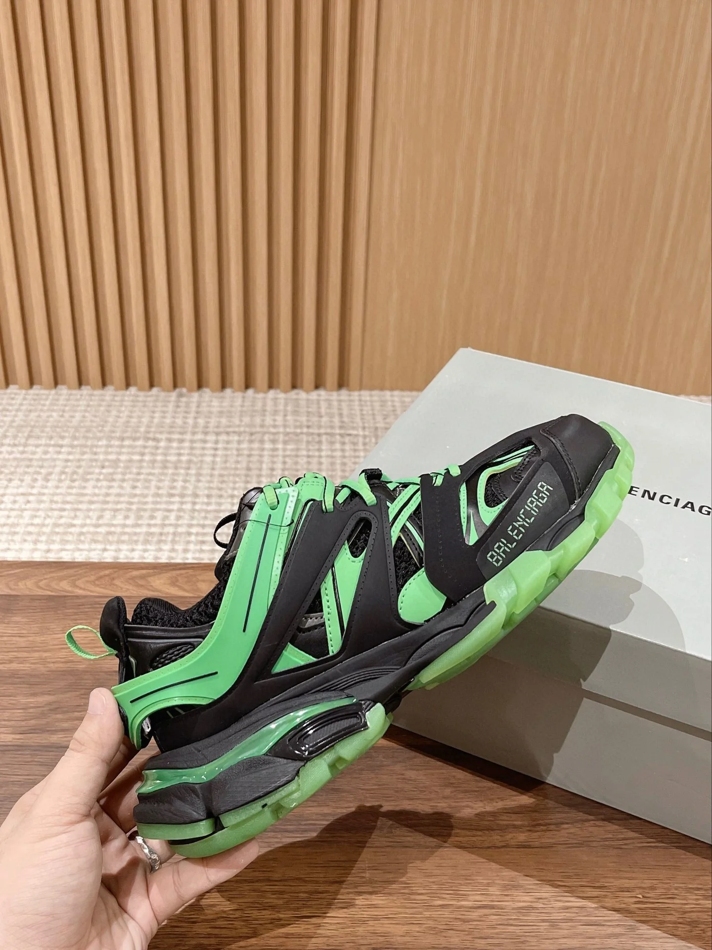 Кроссовки Balenciaga Track 3.0 (3-го поколения) Chunk - Унисекс - Черные - 1