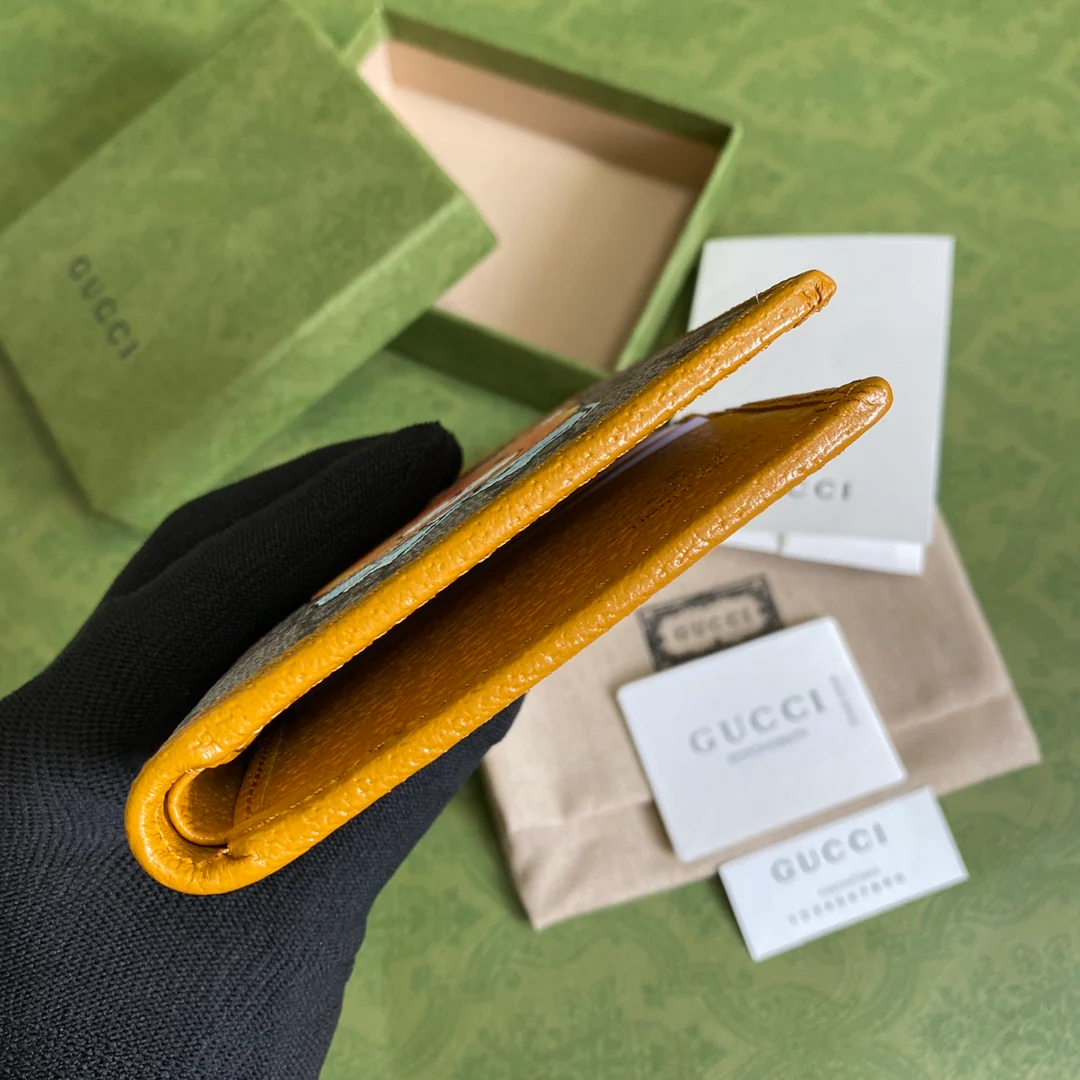 Gucci-泰迪熊联名短夹