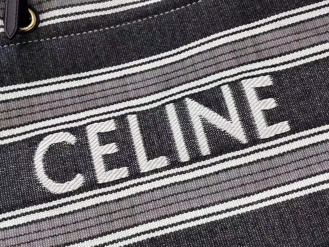 Пляжная холщовая сумка Celine-Cabas