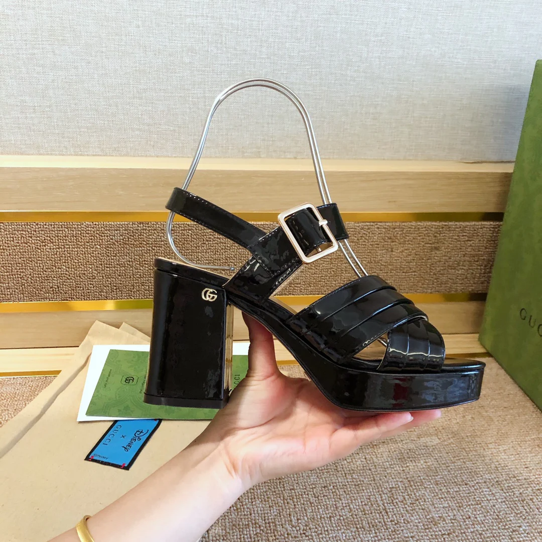 Gucci - Туфли на высоком каблуке - Босоножки на высоком каблуке