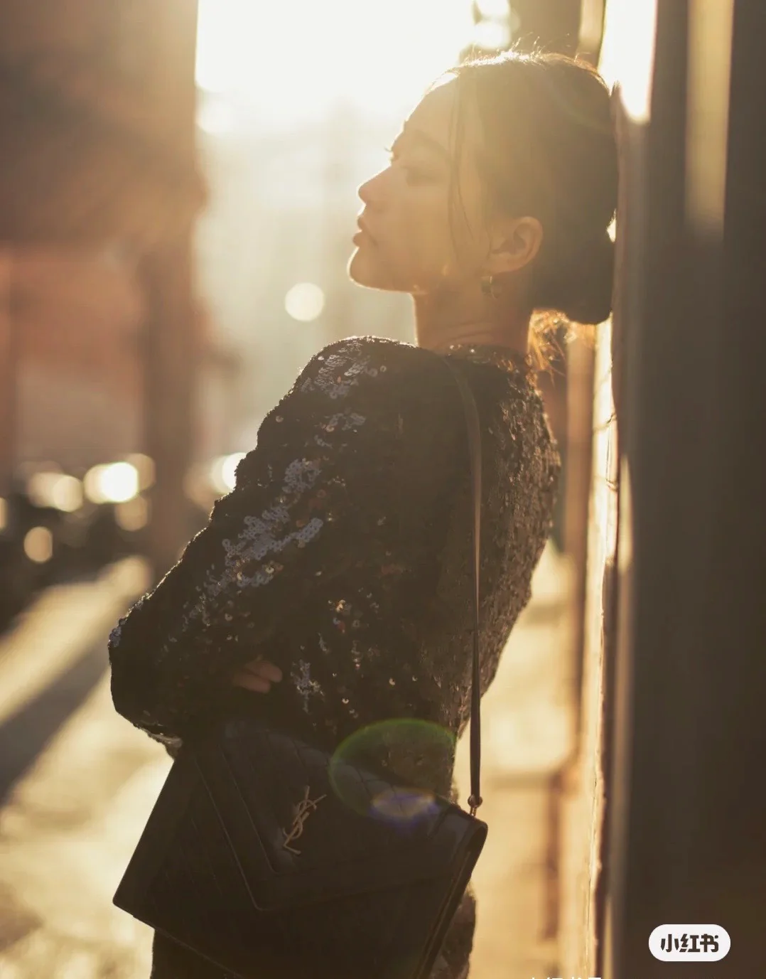 Большая сумка-конверт из овечьей кожи YSL-gaby - 1 шт.