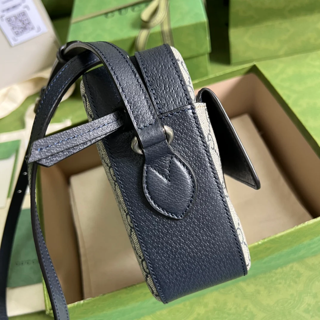Сумка Gucci Ophidia Medium, квадратная, 22 см (5x17x6 см)