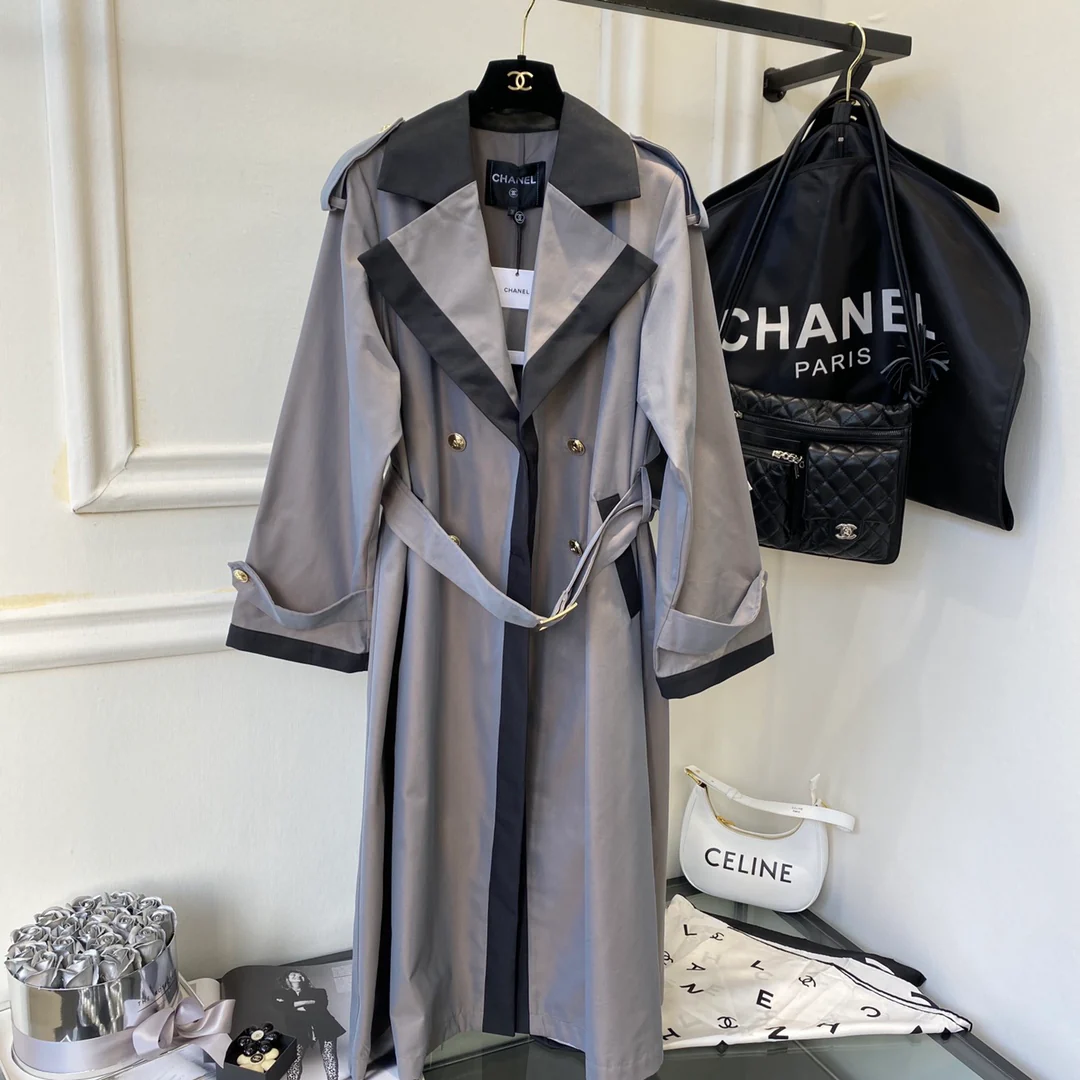 Тренч Chanel с отворотом