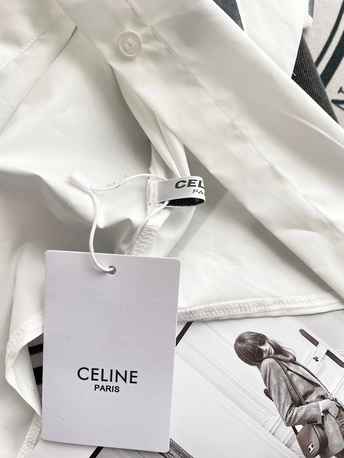 Chanel 2403 - Свободная рубашка с принтом в виде банта