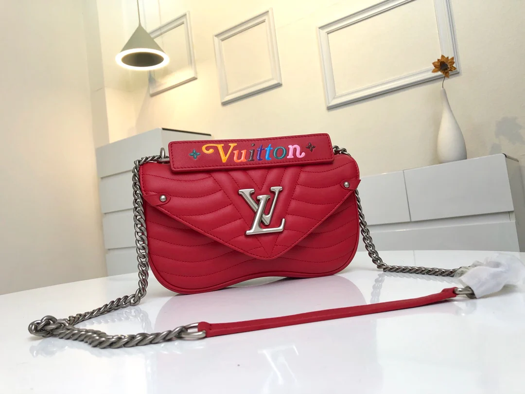 m51493-LV-new-wave handbag-medium-red