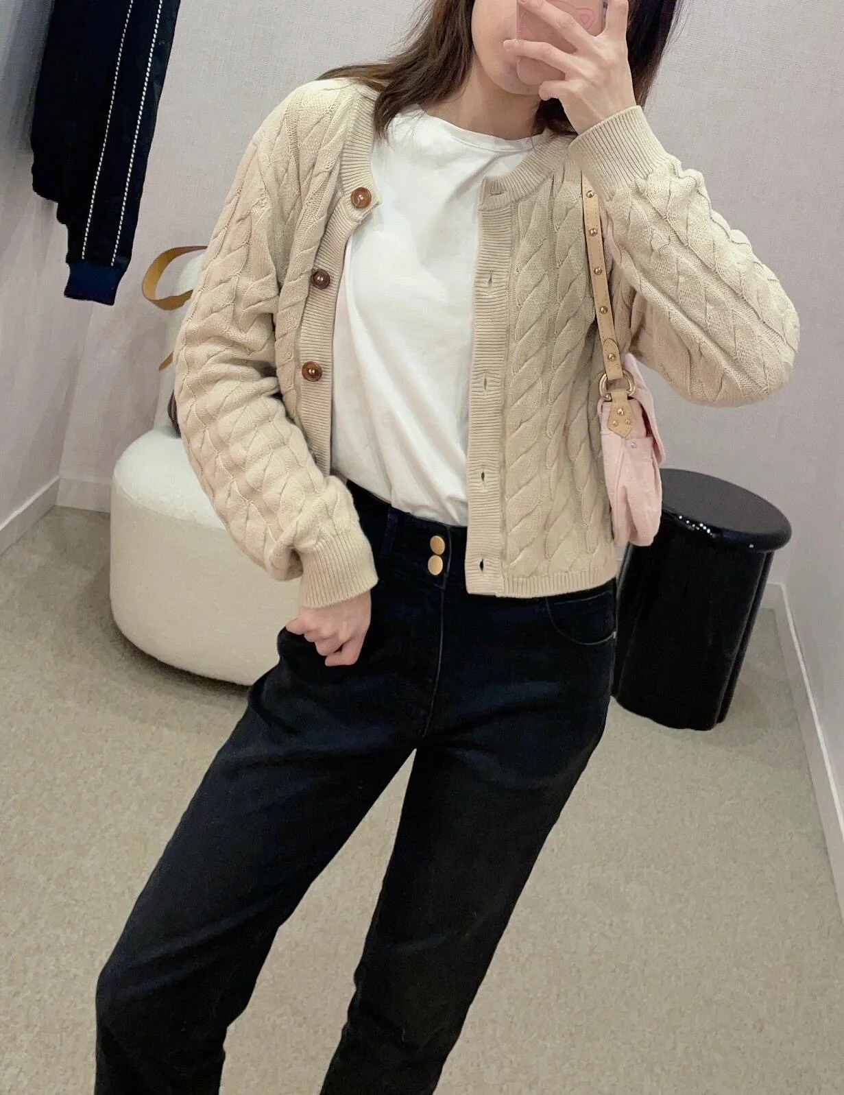 LV-m13347-сумочка заката-розовый джинсовый