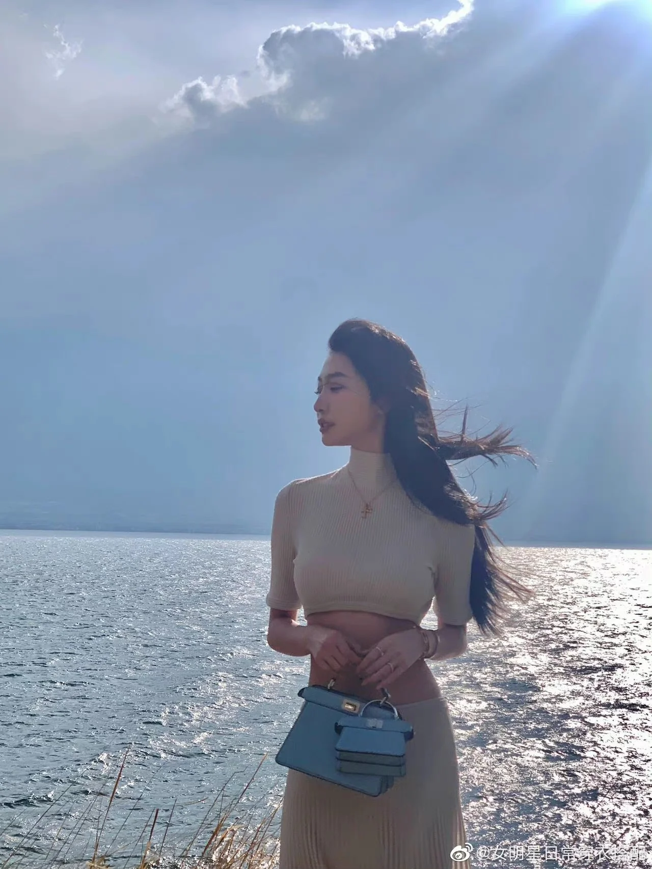 Fendi-peekaboo-i-see-u-small-light blue