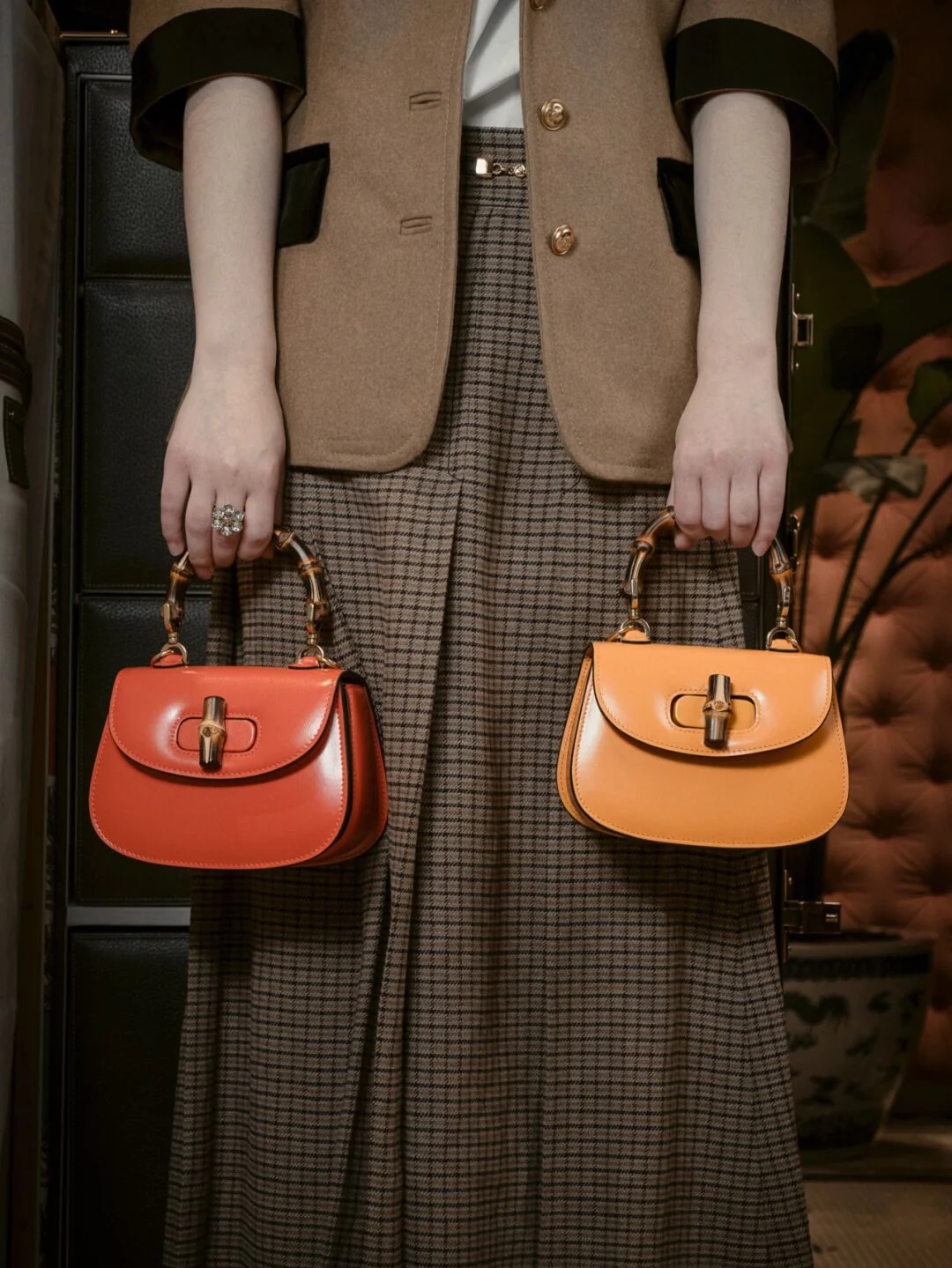 Gucci - Коллекция ретро-сумок из бамбука - 5