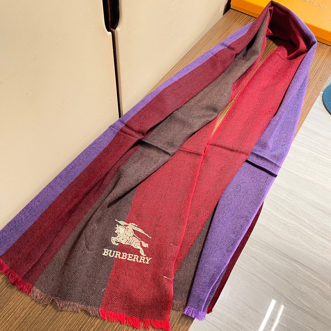 Кашемировый шарф Burberry - 45 см - 190 см - 1