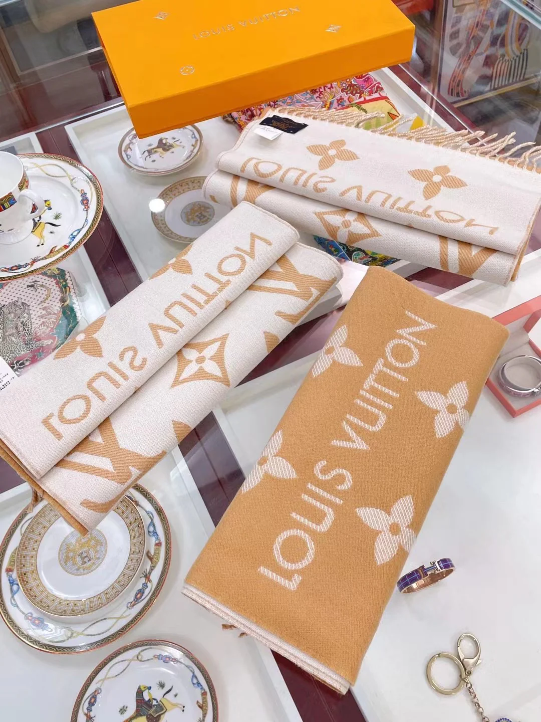 Шарф LV Essential - 186 см - 34 см