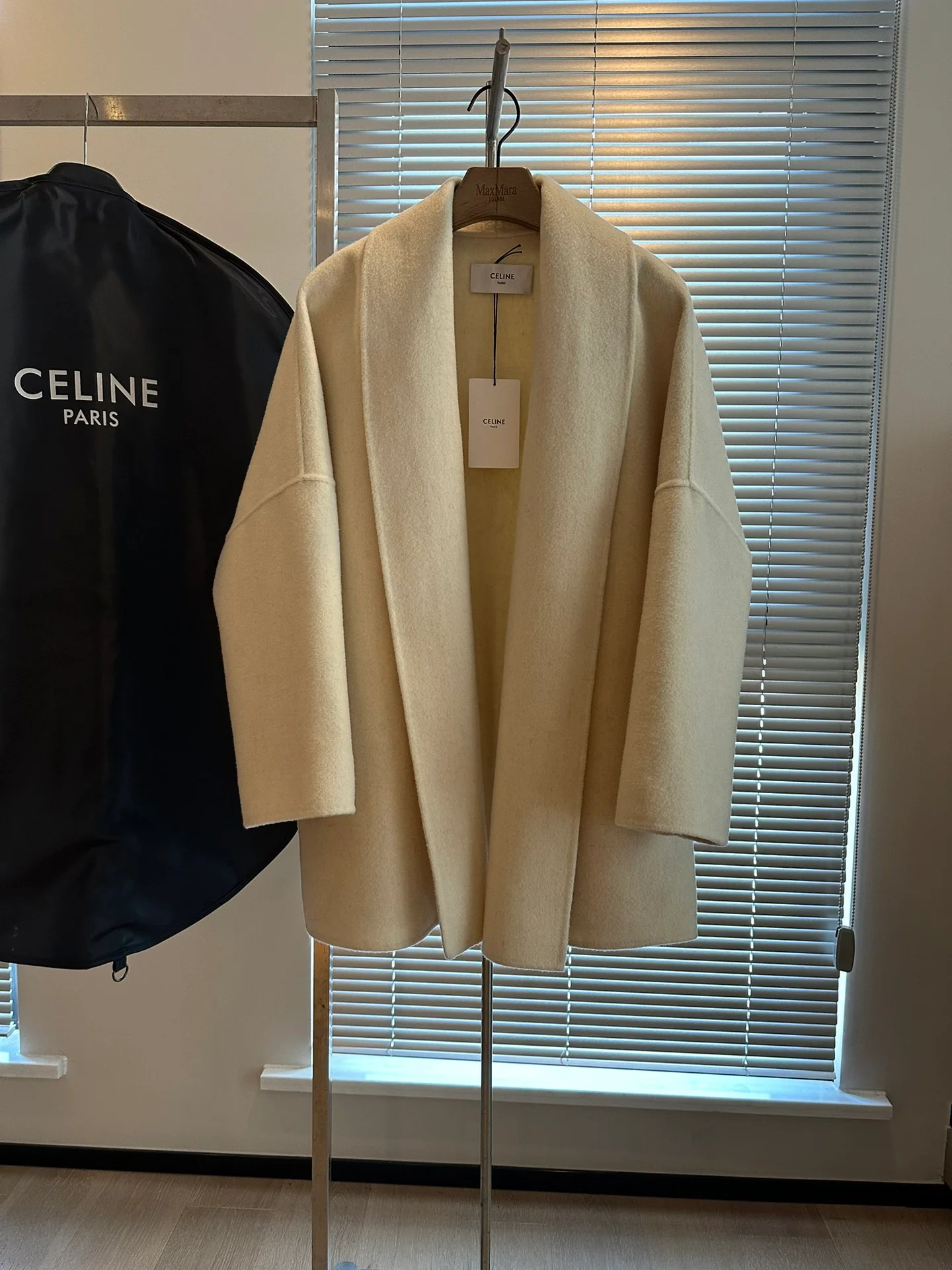 Повседневный банный халат Celine 2403 из кашемира, абрикосовый цвет.