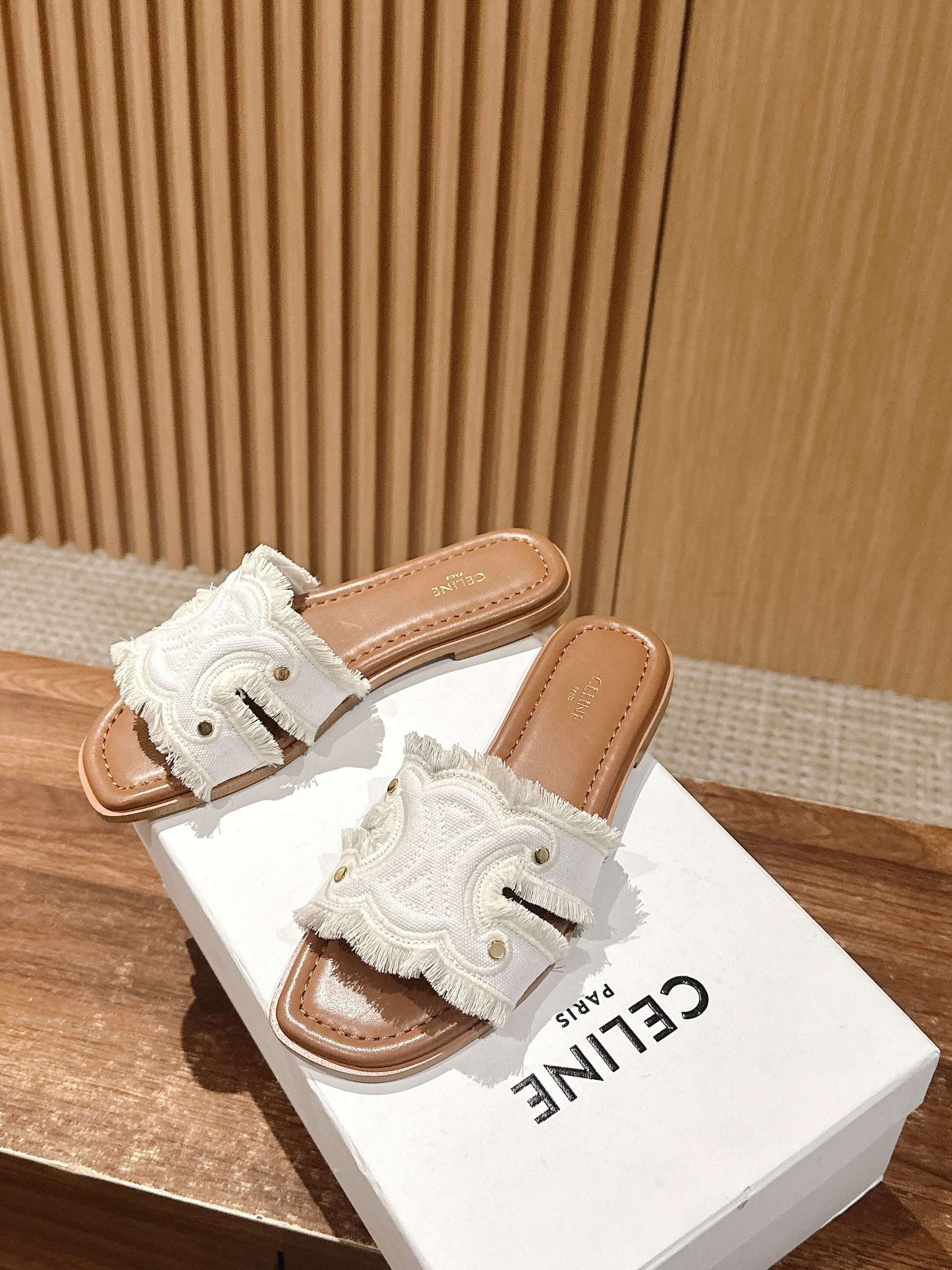 Туфли Celine Arc de Triomphe - белые