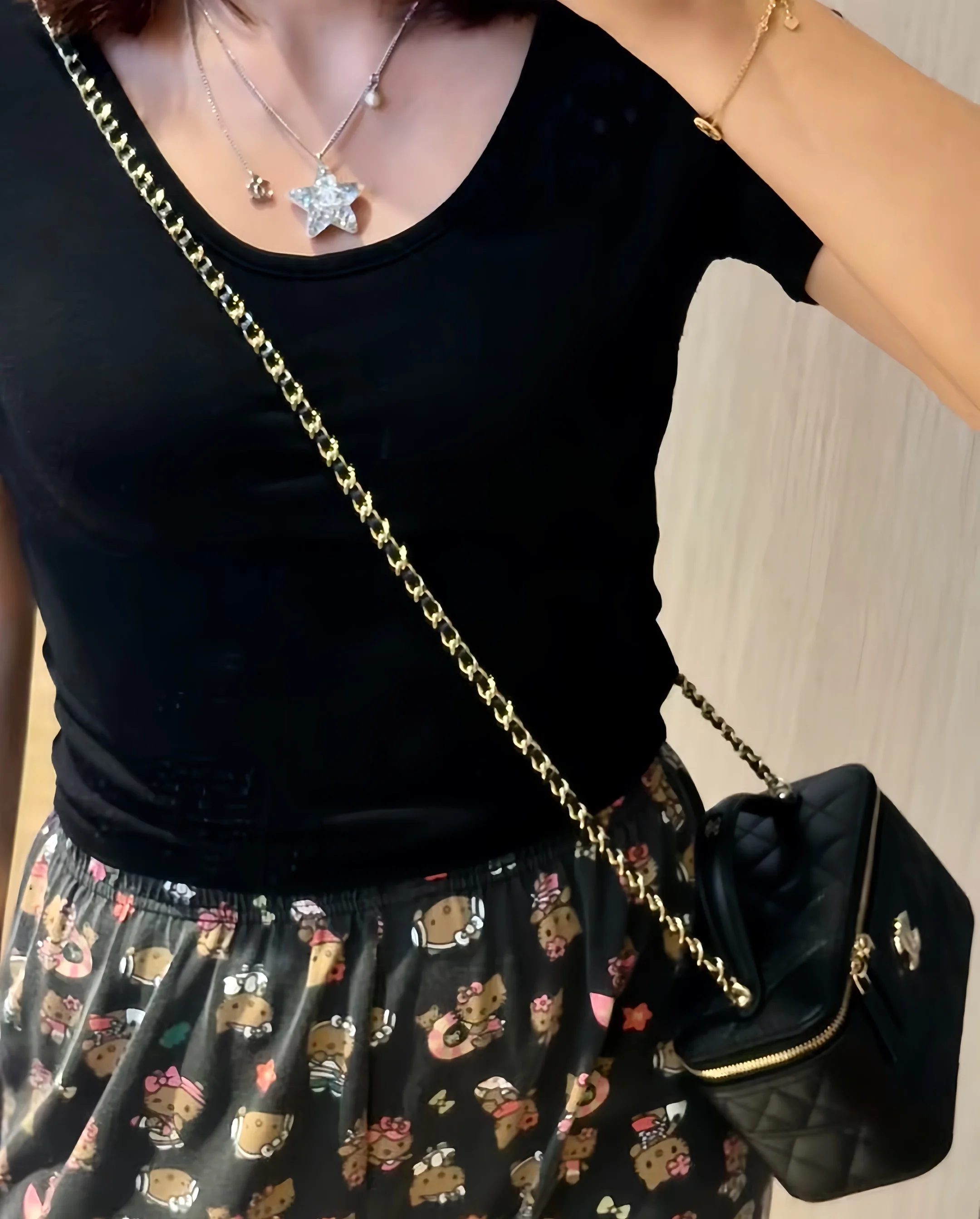 Chanel 25c - Маленькая коробочка в форме шара для переноски - Черная