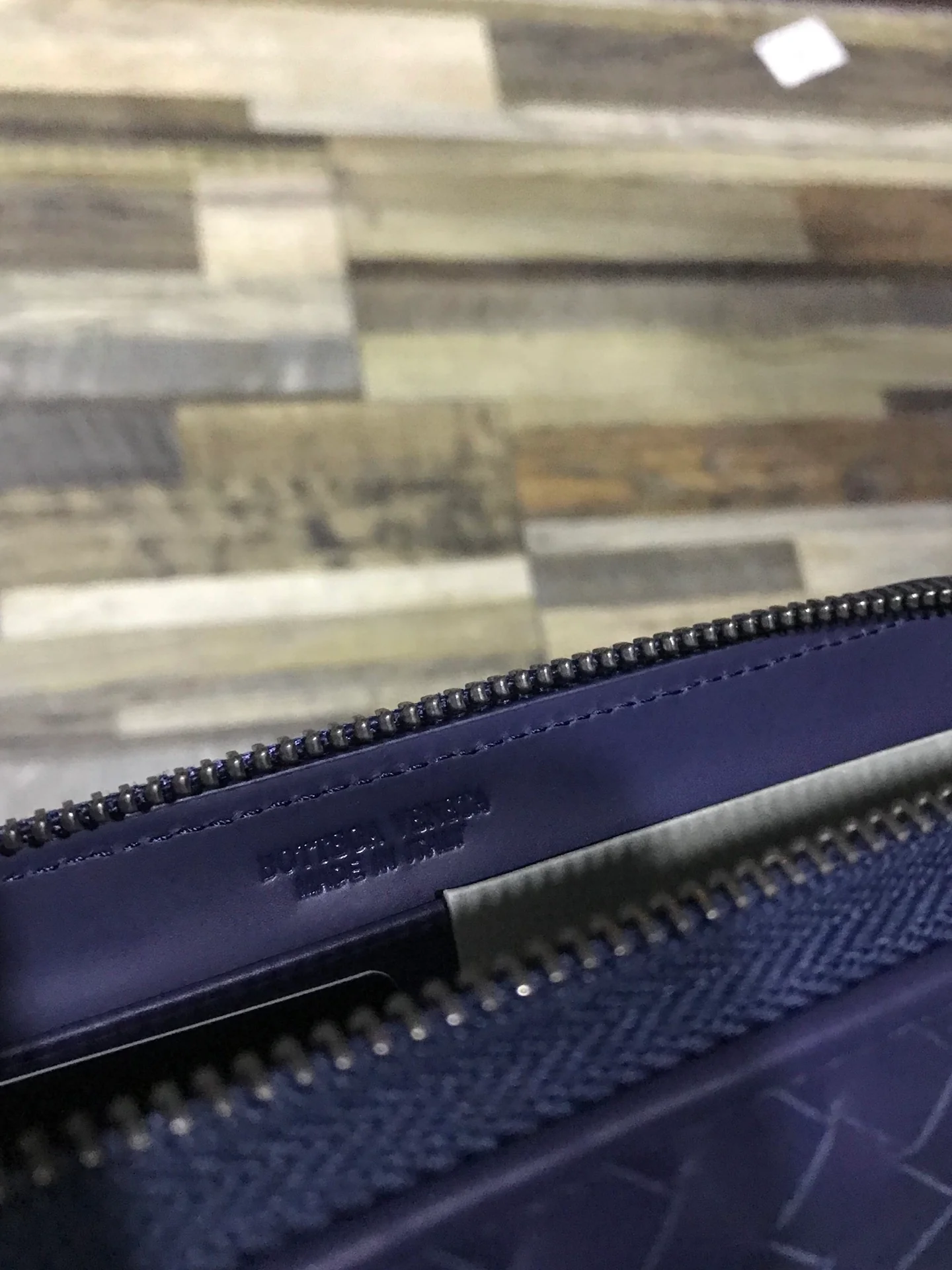 BV 拉链长夹-意大利原厂胎牛皮