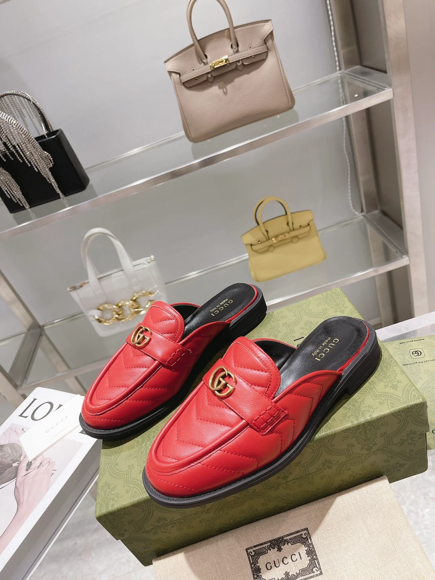 Gucci - 22 Ранняя весна - Мюли - Тапочки