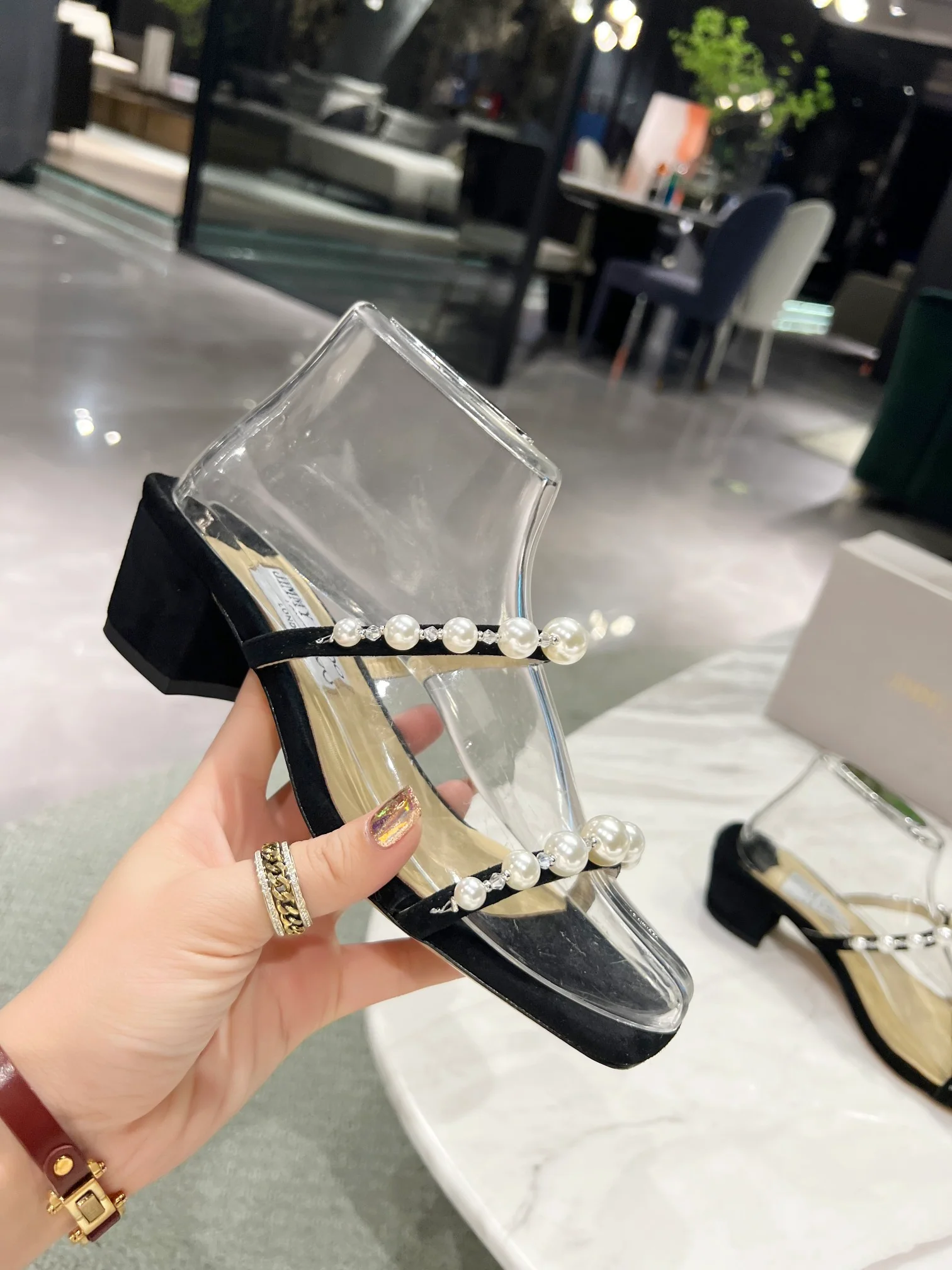 Сандалии/тапочки Jimmy Pearl - черные